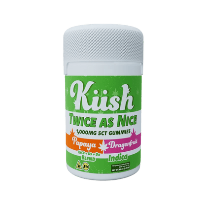 KUSH TWICE AS NICE THCP GUMMIES 1000MG