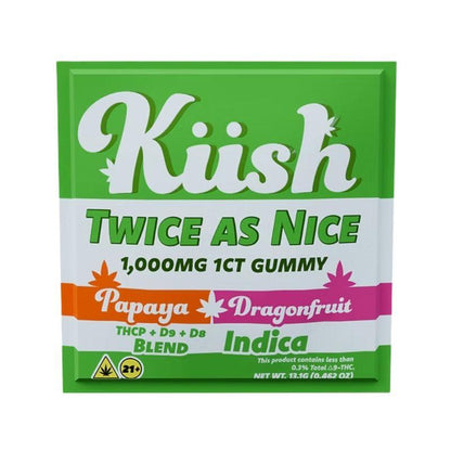 KUSH TWICE AS NICE THCP GUMMIES 1000MG