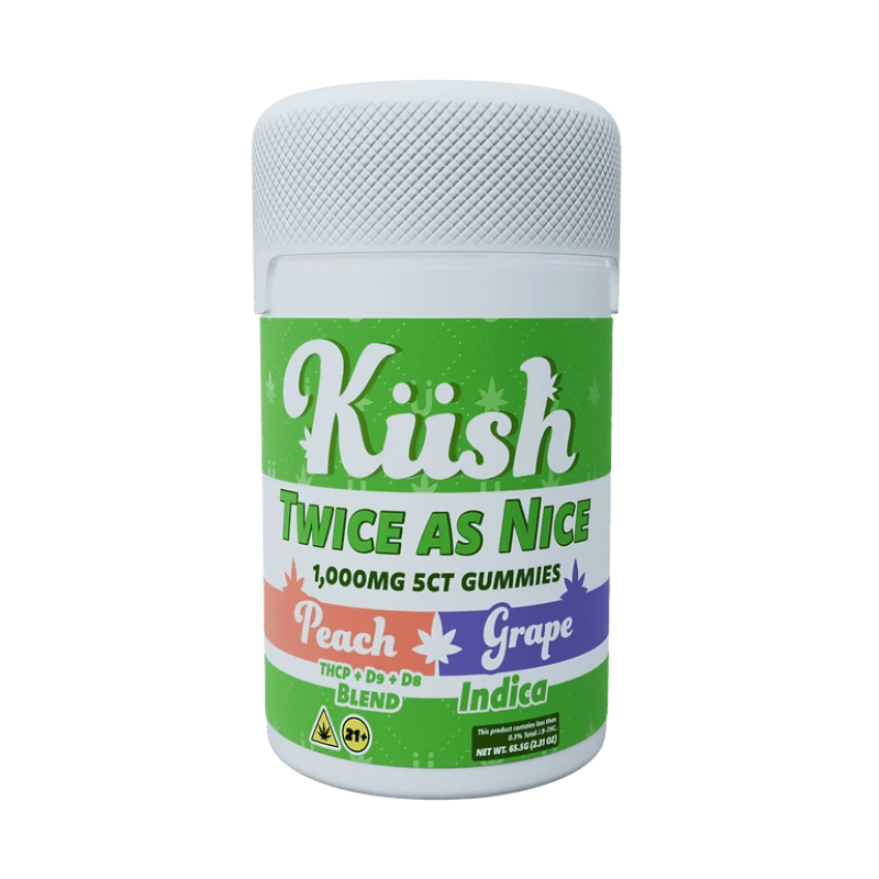 KUSH TWICE AS NICE THCP GUMMIES 1000MG