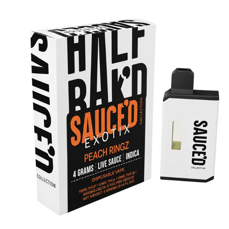 Half Bak’d Sauce’d Exotix 4g Disposable
