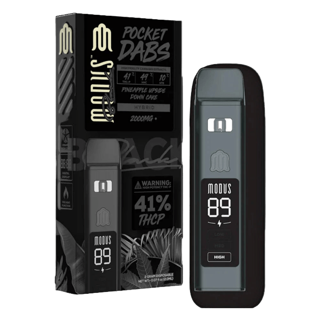 Modus Black Pocket Dabs 2g Disposable