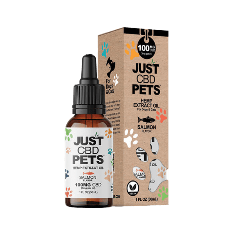 JUST CBD Pets Hemp Extract Oil 100mg
