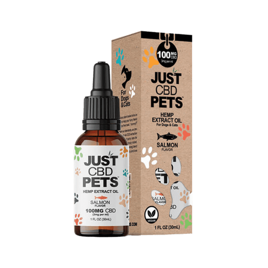 JUST CBD Pets Hemp Extract Oil 100mg