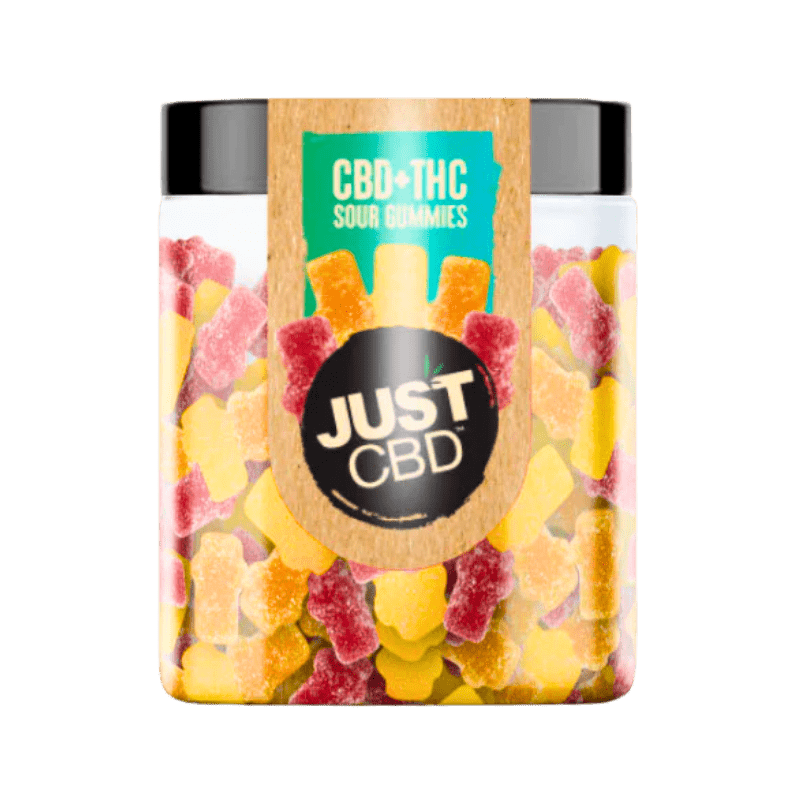 JUST CBD+THC GUMMIES 26MG – SOUR GUMMIES