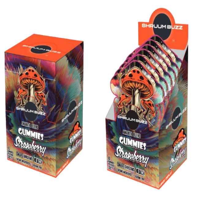SHRUUMBUZZ AMANITA BLEND GUMMIES 500MG 10CT