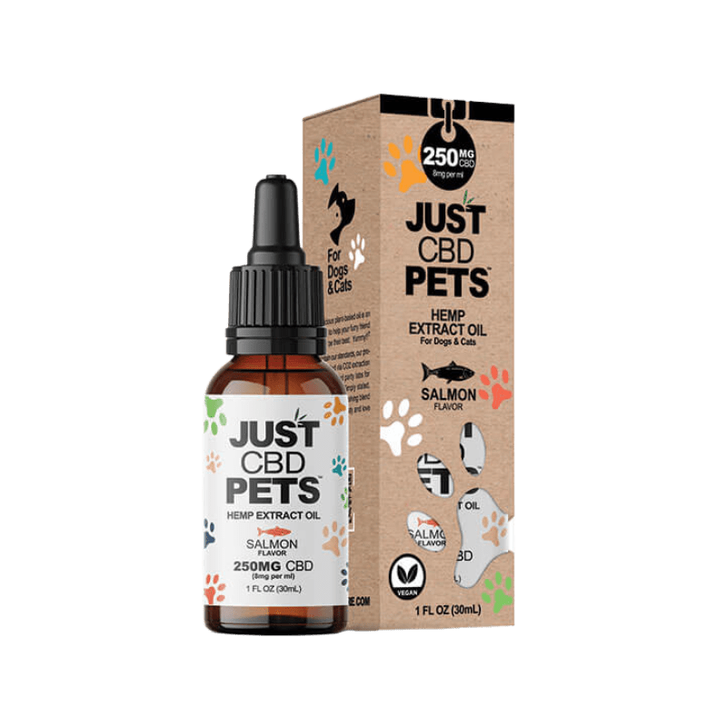 JUST CBD PETS OIL TINCTURE 250MG 1FL OZ