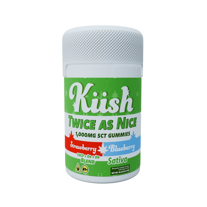 KUSH TWICE AS NICE THCP GUMMIES 1000MG