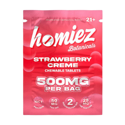 Homiez Botanicals Proprietary Blend Chewable Tablets 10ct 50mg Per Tablet