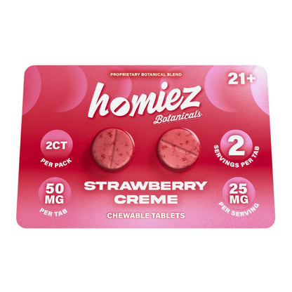 Homiez Botanicals Proprietary Blend Chewable Tablets 2ct 50mg Per Tablet