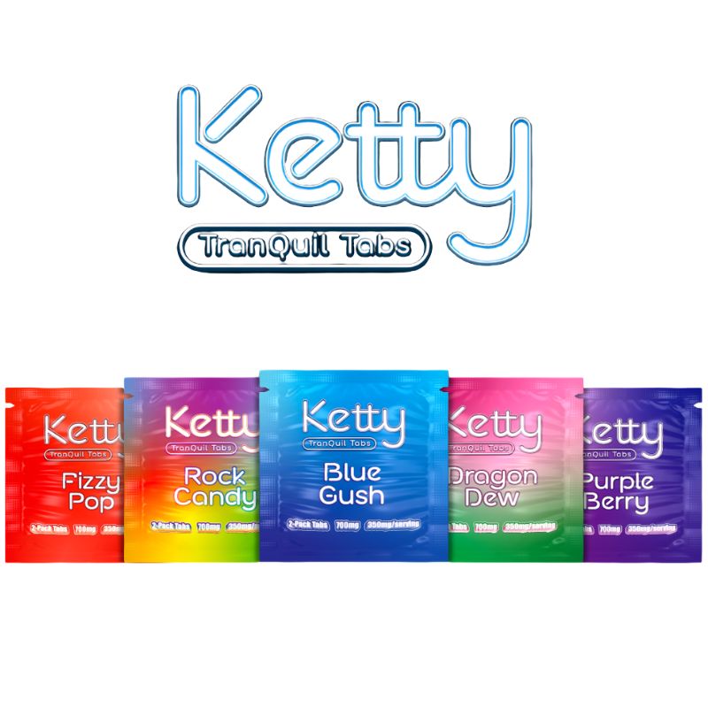 Ketty TranQuil Tablets 2ct – 350mg Corydalis Extract Per Tablet