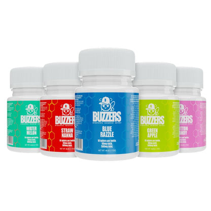 Buzzers Tablets Bottle – 10ct 50mg Cat’s Claw Extract Per Tablet