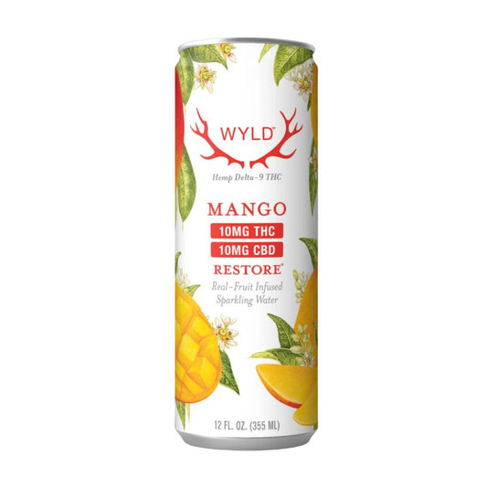 WYLD Restore Real-Fruit Infuzd THC Sparkling Water