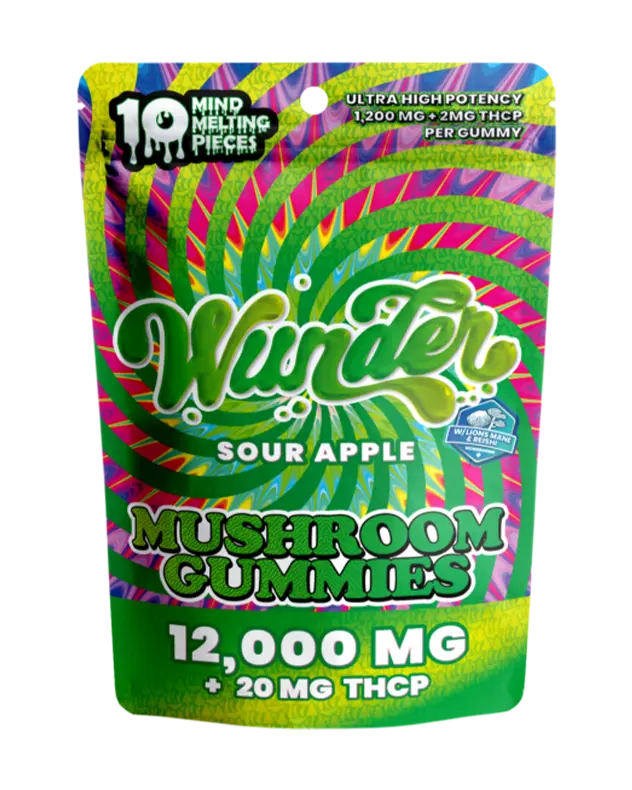 🎁 Wunder – High Potency Entheogenic Mushroom Gummies – 12,000 mg (100% off)