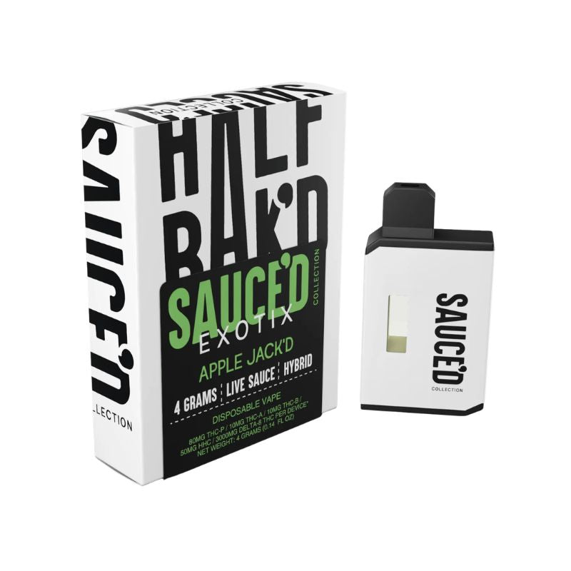 Half Bak’d Sauce’d Exotix 4g Disposable