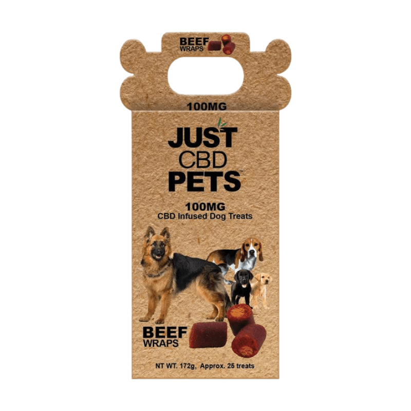 JUST CBD PETS DOG TREATS 100MG