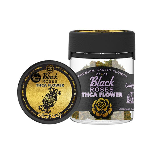 Black Roses Premium Ultra Exotic THC-A Flower 3.5g Jar