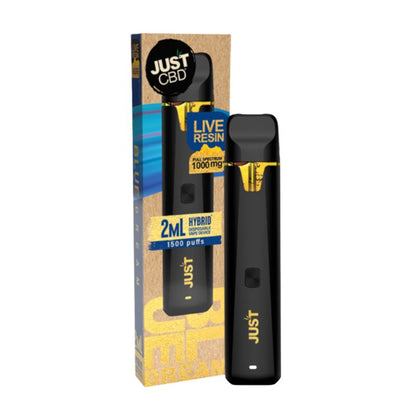 JUST CBD Live Resin 1000mg 2ml Disposable