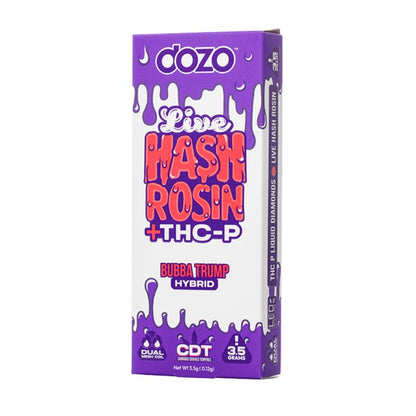 Dozo Live Hash Rosin + THC-P 3.5G Disposable