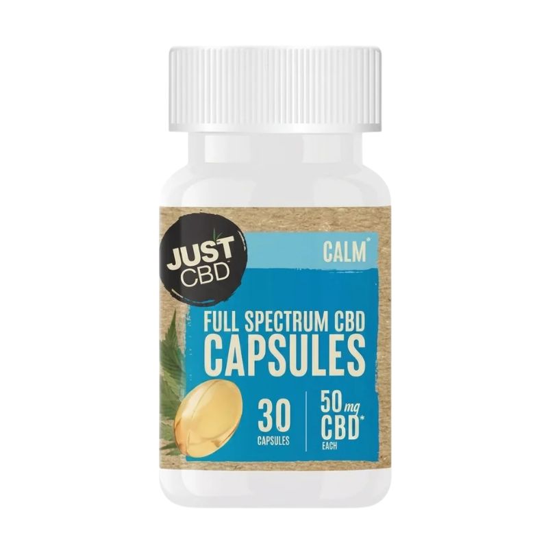 JUST CBD Full Spectrum Capsules 30ct 25mg Per Capsule