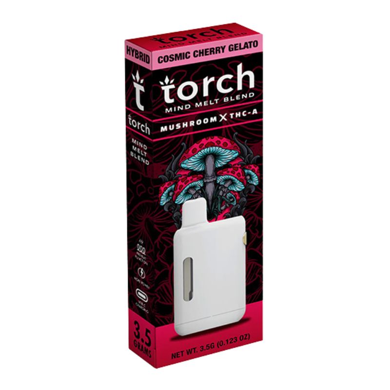 torch mushroom vape​ - torch vape​ - torch mind melt blend mushroom x thc a review​