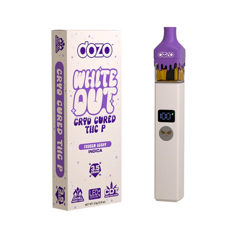 Dozo White Out Cryo Cured THC-P 3.5G Disposable