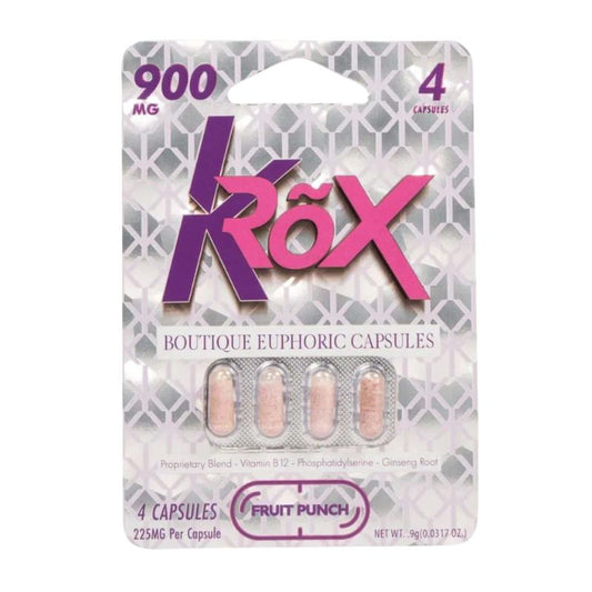 Krox Boutique Euphoric Capsules 4CT 225MG Per Capsule