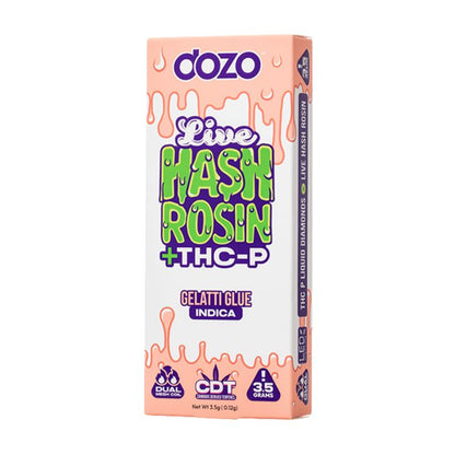 Dozo Live Hash Rosin + THC-P 3.5G Disposable