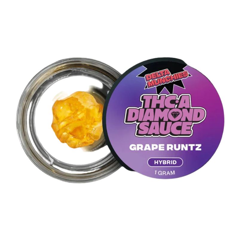 Delta Munchies THC-A 1G Diamond Sauce Dabs