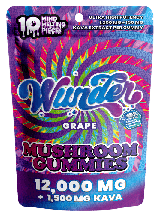 Wunder – High Potency Entheogenic Mushroom Gummies – 12,000 mg