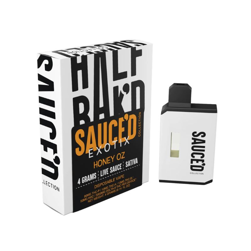 Half Bak’d Sauce’d Exotix 4g Disposable