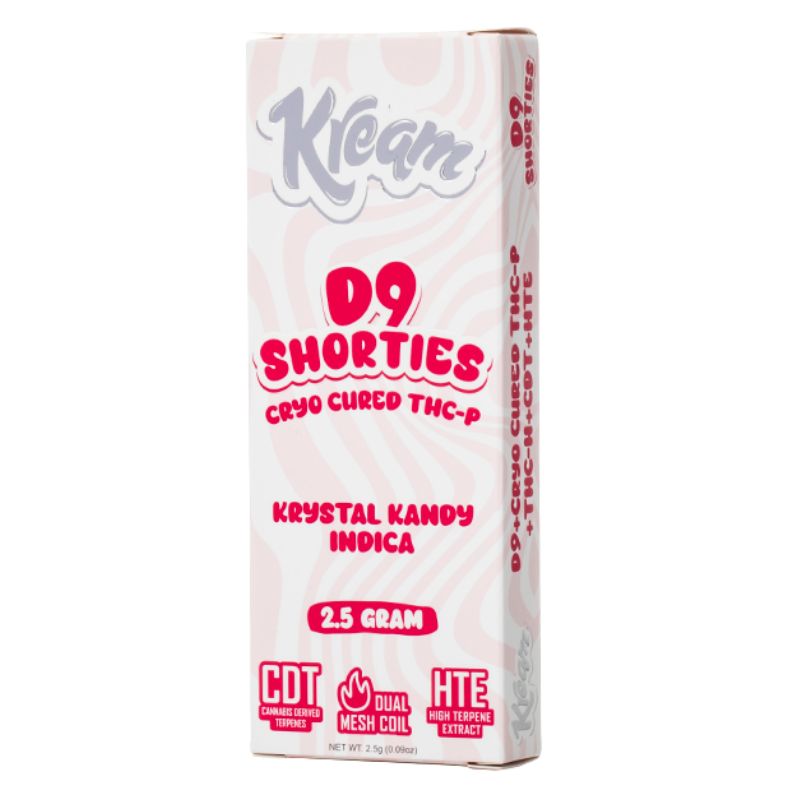 Kream D9 Shorties Cryo Cured THC-P 2.5G Disposable