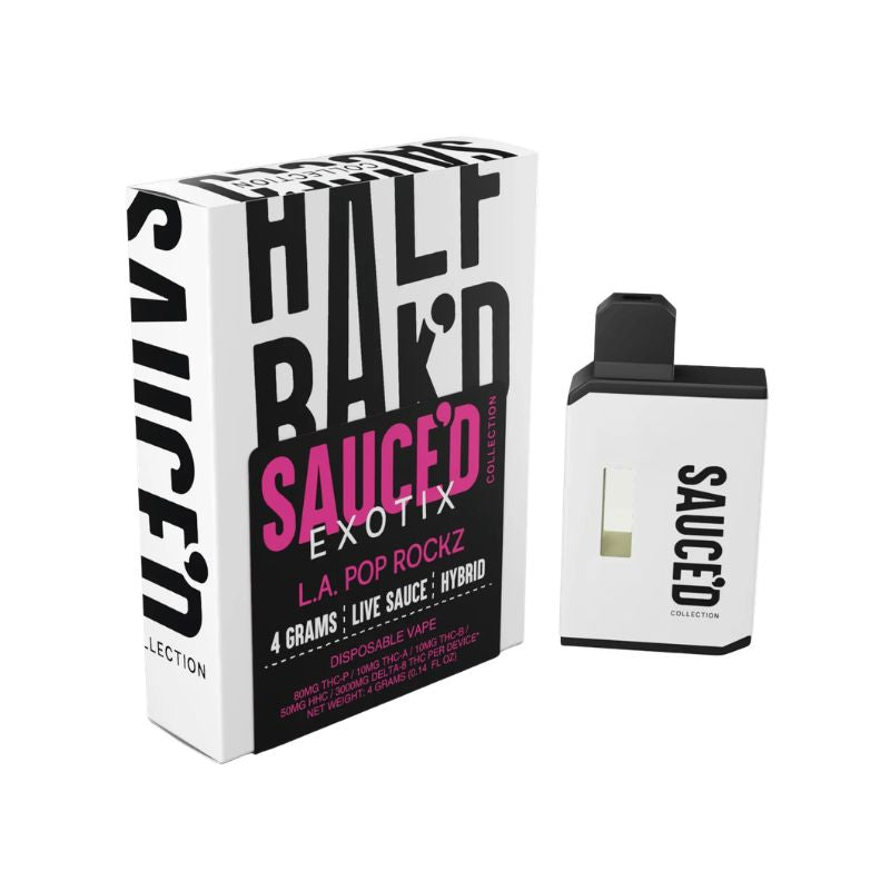 Half Bak’d Sauce’d Exotix 4g Disposable