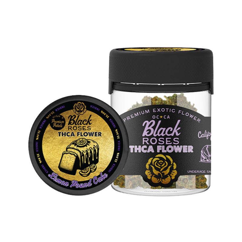 Black Roses Premium Ultra Exotic THC-A Flower 3.5g Jar