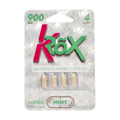 Krox Boutique Euphoric Capsules 4CT 225MG Per Capsule