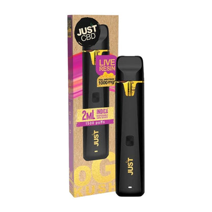 JUST CBD Live Resin 1000mg 2ml Disposable