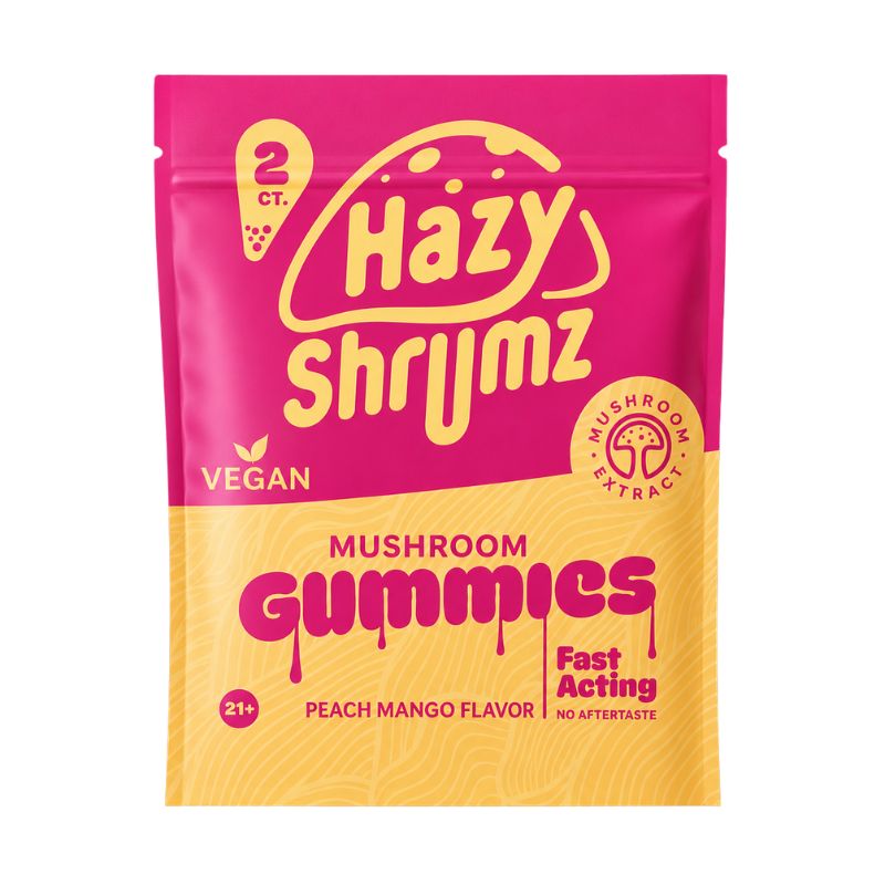 Hazy Shrumz Vegan Mushroom Gummies 2ct