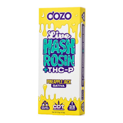 Dozo Live Hash Rosin + THC-P 3.5G Disposable