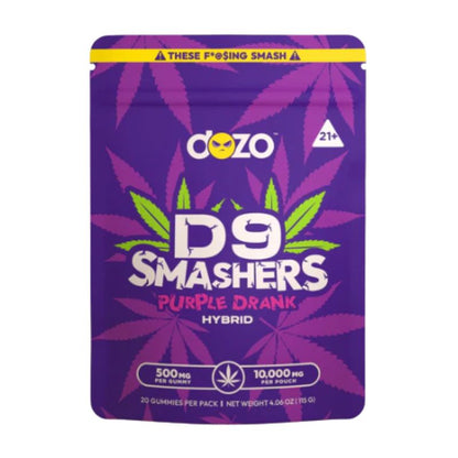 Dozo D9 Smasher Gummies 20ct 500mg Per Gummy