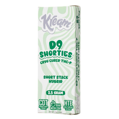 Kream D9 Shorties Cryo Cured THC-P 2.5G Disposable
