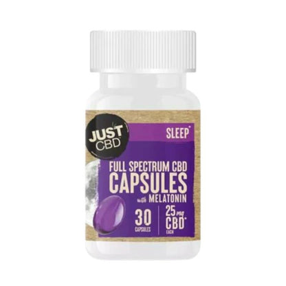 JUST CBD Full Spectrum Capsules 30ct 25mg Per Capsule
