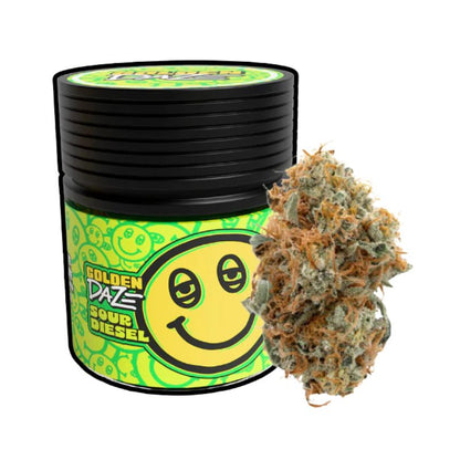 Golden Daze Private Reserve THC-A Flower Jar 3.5G