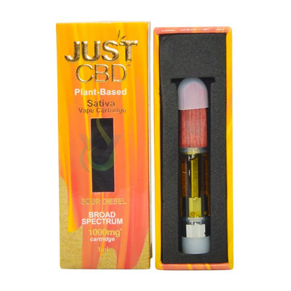 JUST CBD Broad Spectrum 1000mg Cartridge