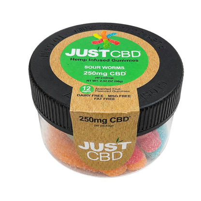 JUST CBD Hemp Infused Gummies 250mg