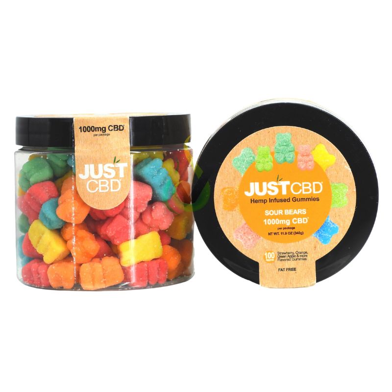 JUST CBD Hemp Infused Gummies 1000mg