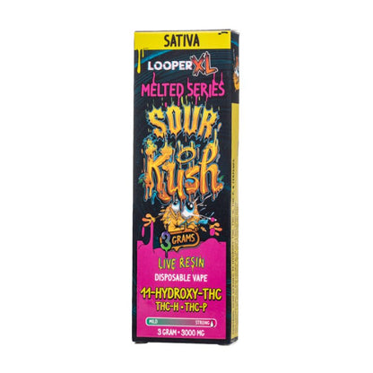 Looper XL Melted Series Live Resin 3g Disposable