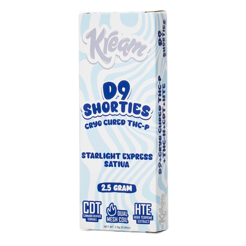 Kream D9 Shorties Cryo Cured THC-P 2.5G Disposable