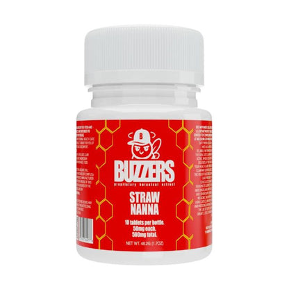 Buzzers Tablets Bottle – 10ct 50mg Cat’s Claw Extract Per Tablet