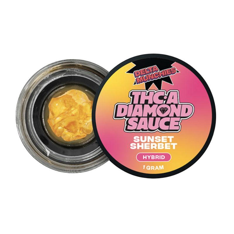 Delta Munchies THC-A 1G Diamond Sauce Dabs