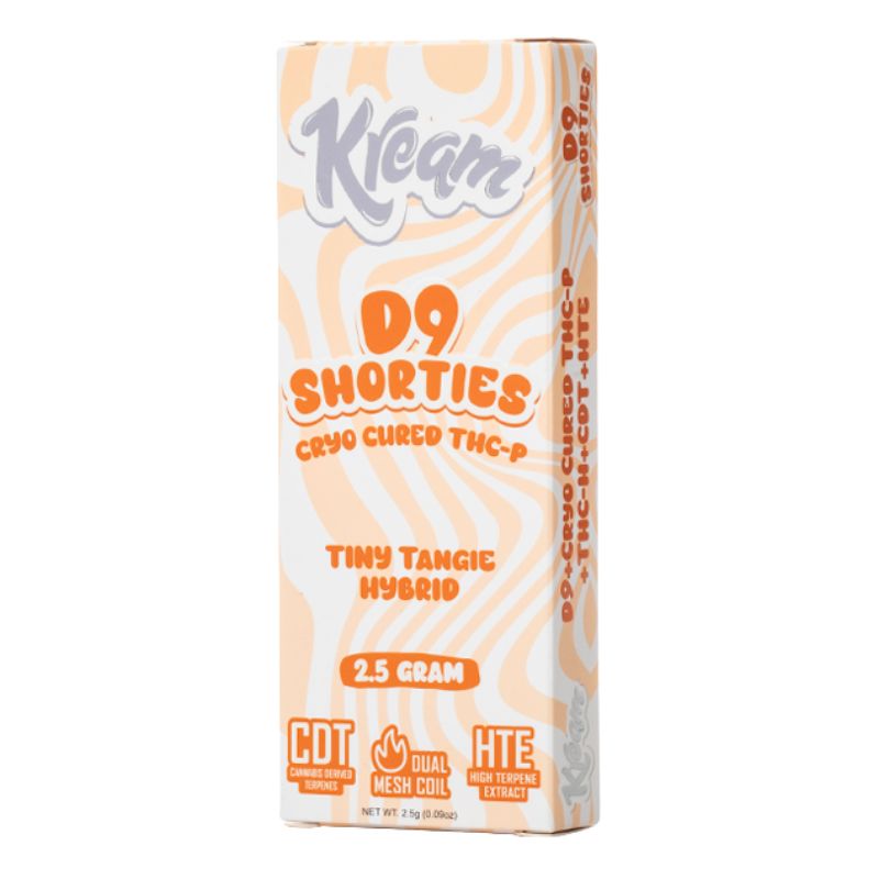 Kream D9 Shorties Cryo Cured THC-P 2.5G Disposable