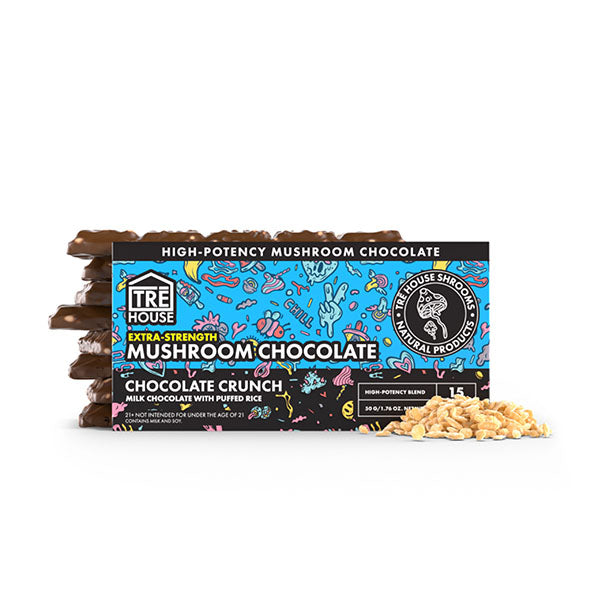 Tre House Extra-Strength Mushroom Chocolate Bar | 15 Count